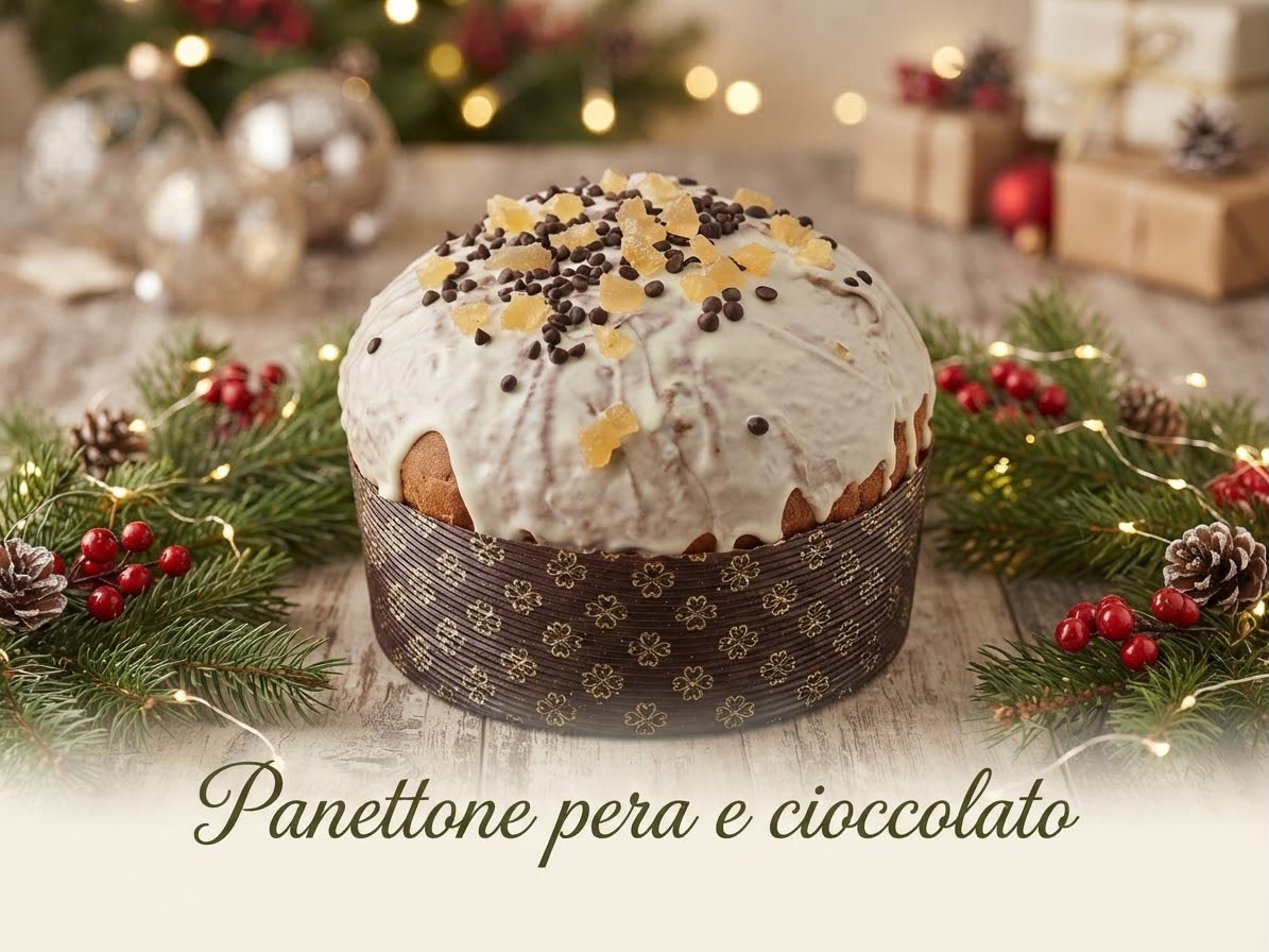 Panettone Pera e Cioccolato